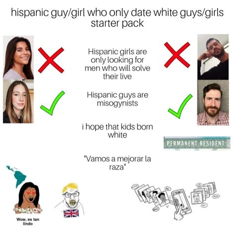 White guy dating latina meme  Potential suitors, you need to read this before you dare